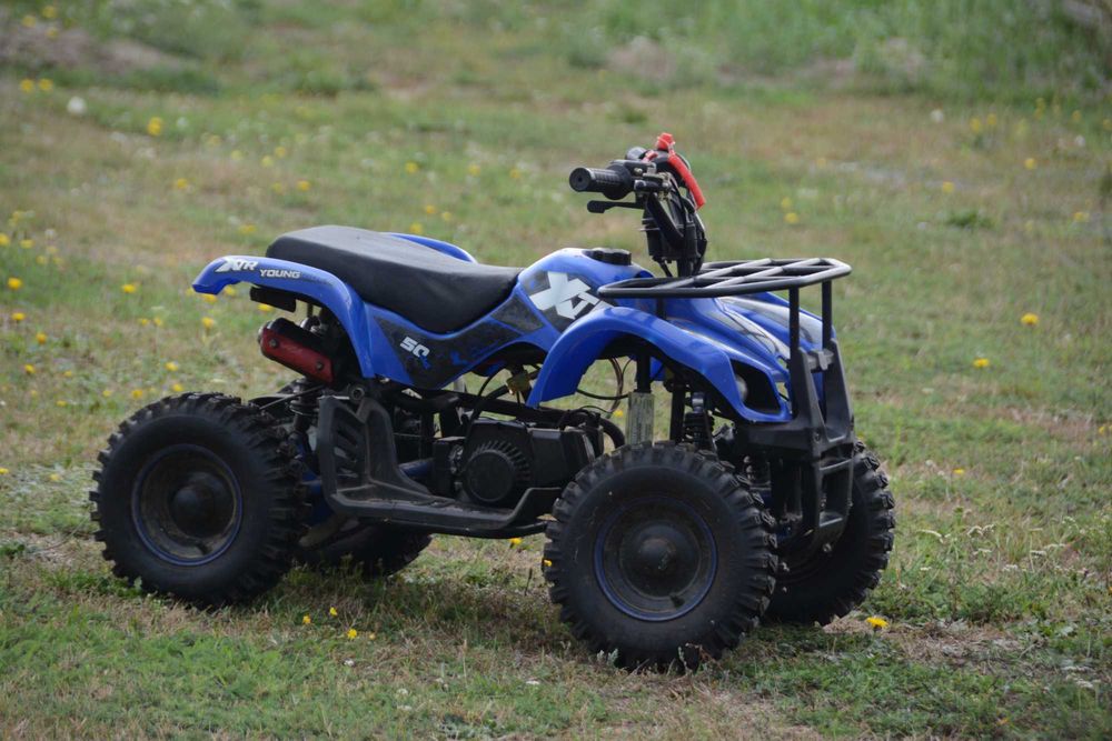 Quad dla dziecka, XTR young 50, model M7/6, spalinowy, niebieski