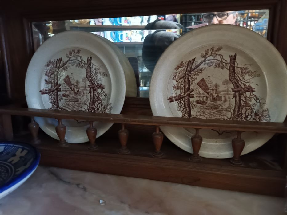 Par de pratos Alcântara