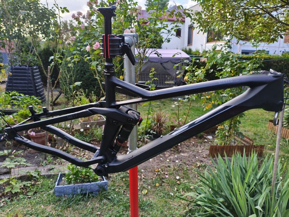 Rama Cube Stereo 140 carbon frameset trail damper trail, enduro