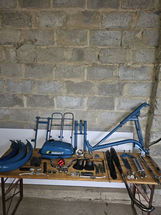 Części Romet Ogar 205 kolo błotnik silnik lampa lagi bak zmd