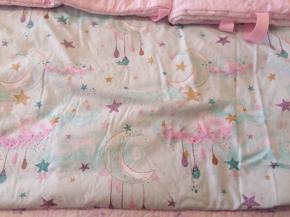 Conjunto de edredon para cama de grades