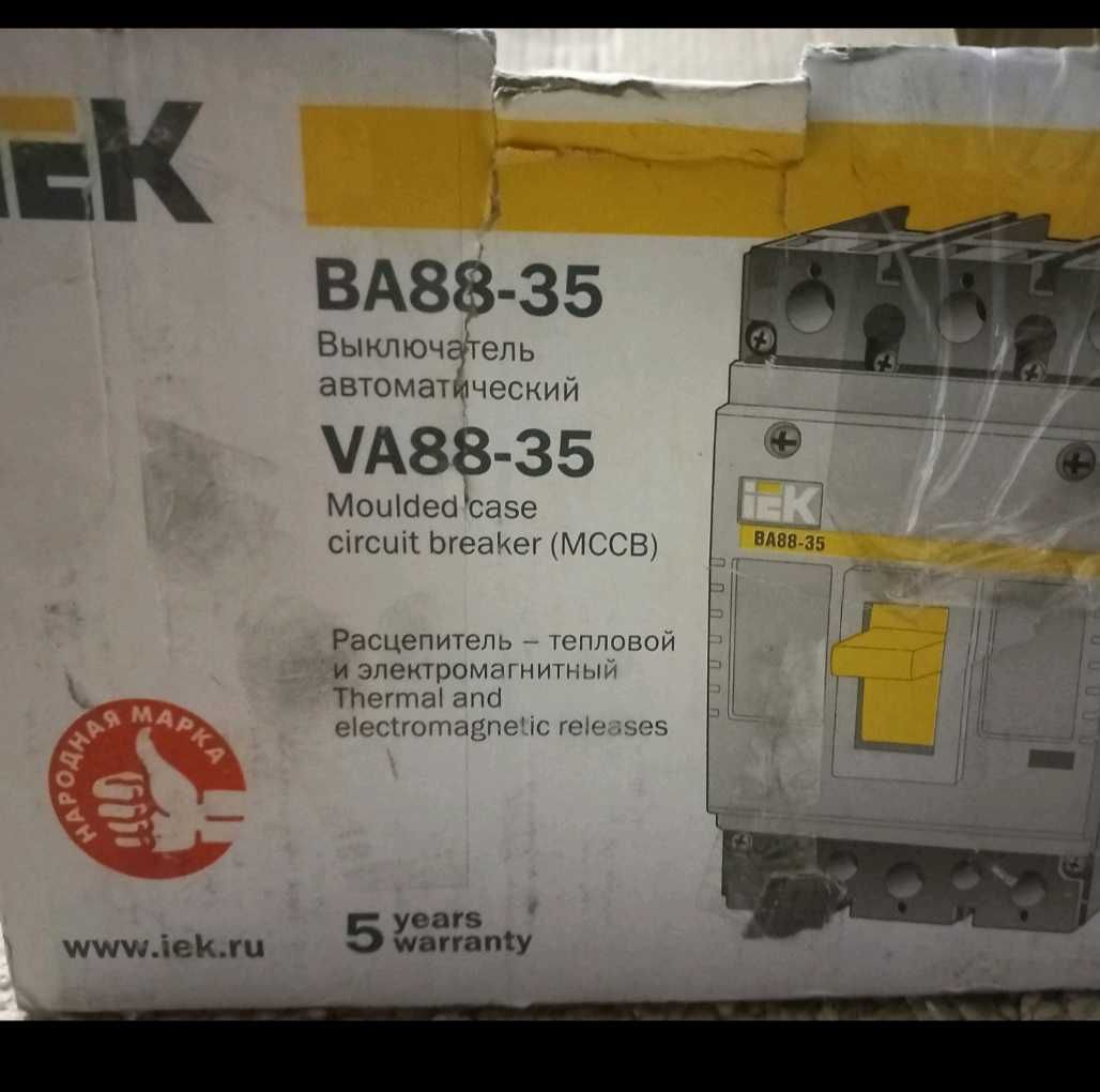 Продам Выключатель автоматический IEK BA88-35 250A.