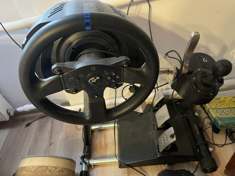 Thrustmaster t300 + shifter g29 kierownica do gier zamienie