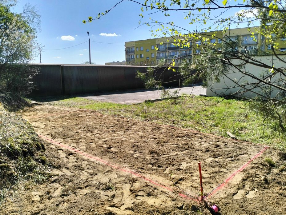 Działka pod garaż Libiąż, z pozwoleniem i gotowym projektem budowlanym