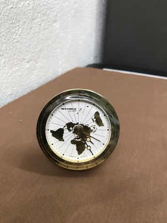 Relógio de viagem no tempo mundial raro Wehrle