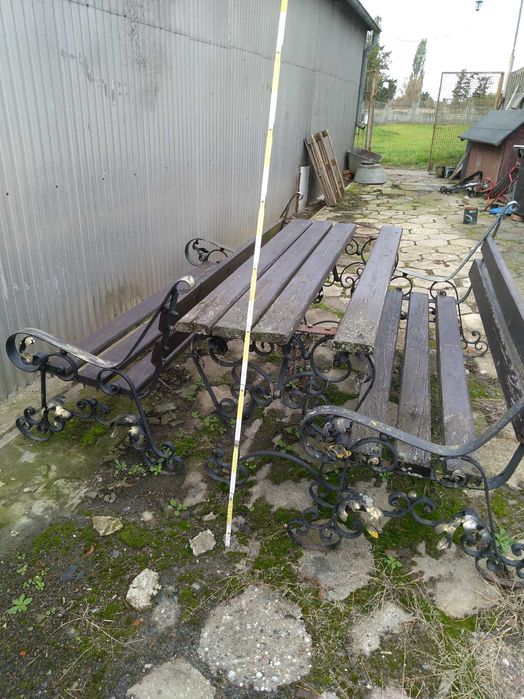 meble ogrodowe,ławka  zabytkowe