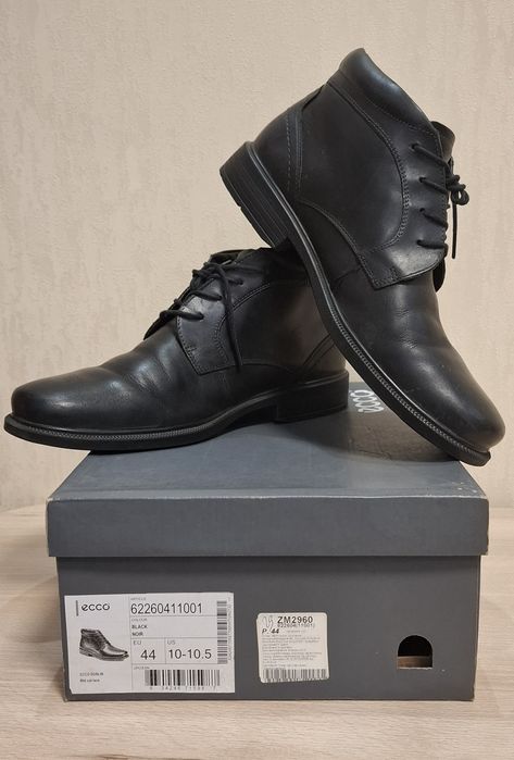 Зимние ботинки ECCO, Gore-tex, р. 44, стелька 29 см