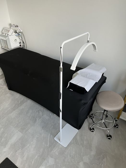 Lampa stojaca lukowa