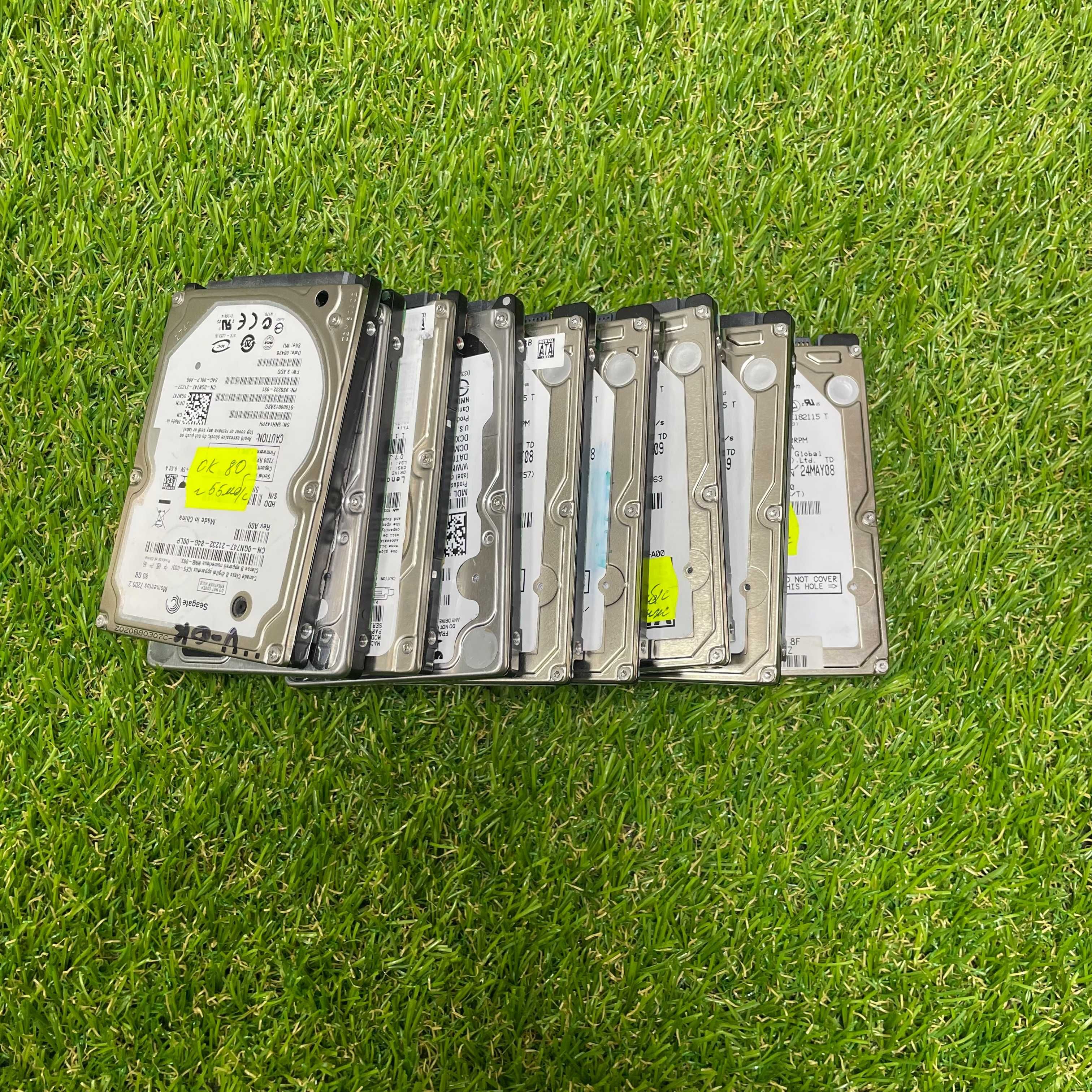 HDD 2.5" 80GB Жорсткий диск для ноутбука, PS 3, є ОПТ, Гарантія