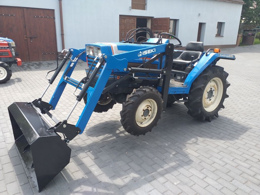 Mini Traktorek Iseki Landleader215 21km Wspomaganie Rewers 4x4 Z TUREM