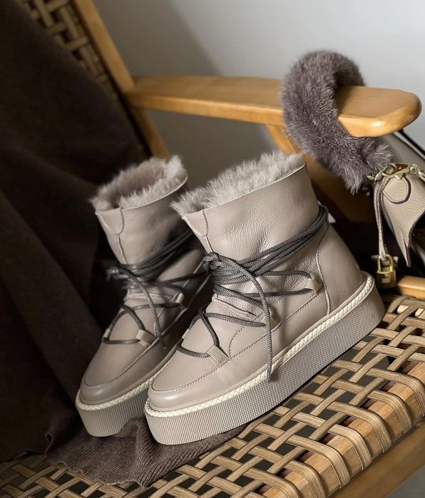 Угги-лунаходы натуральная кожа