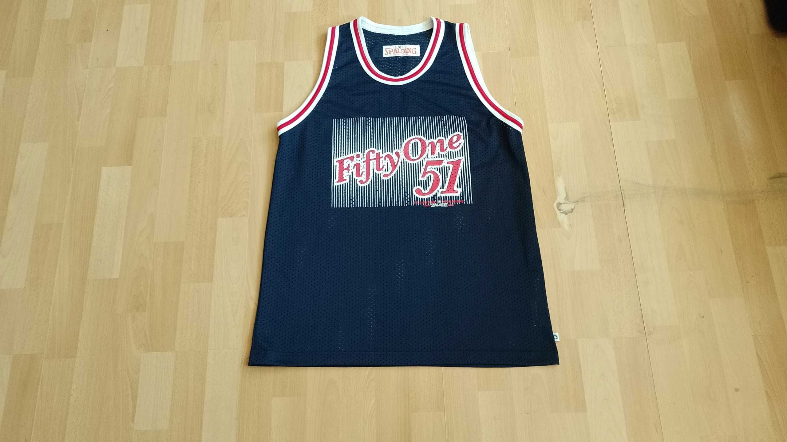 Męska koszulka na ramiączkach SPALDING VINTAGE r.XXL stan bardzo dobry