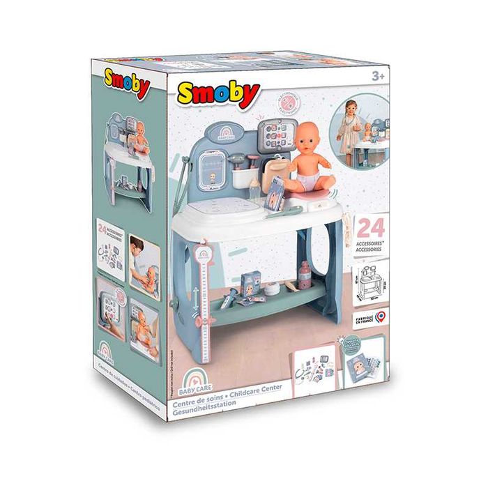 Ігровий центр Smoby Toys Догляд за лялькою зі звуком та світлом 240305