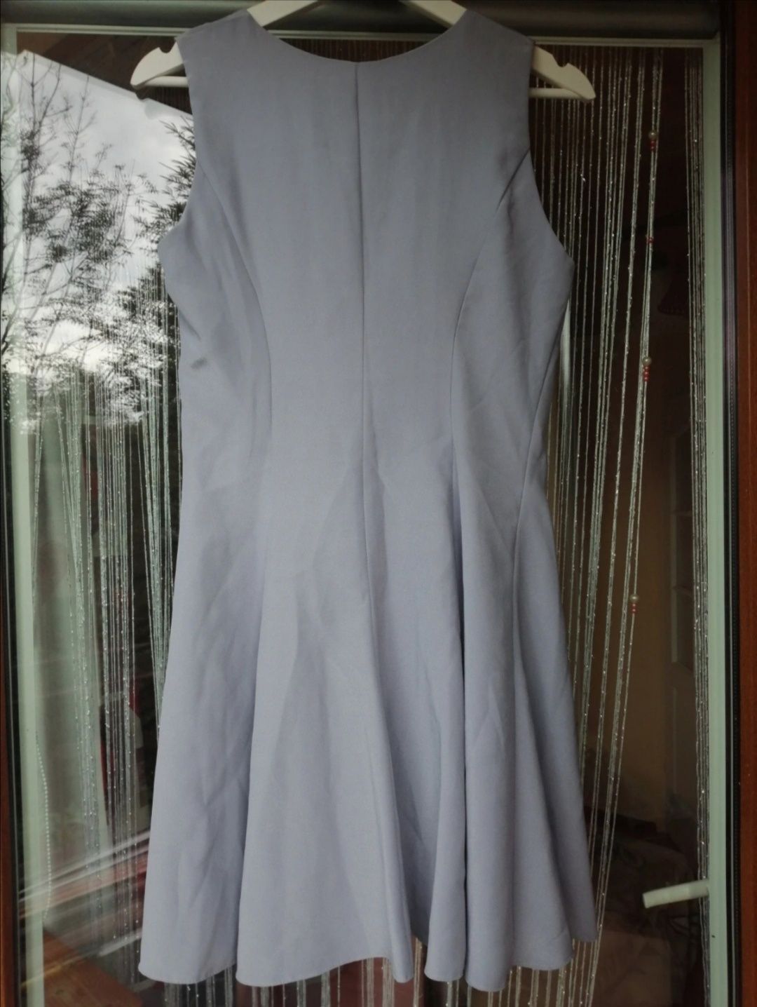 Szara sukienka rozmiar M 38