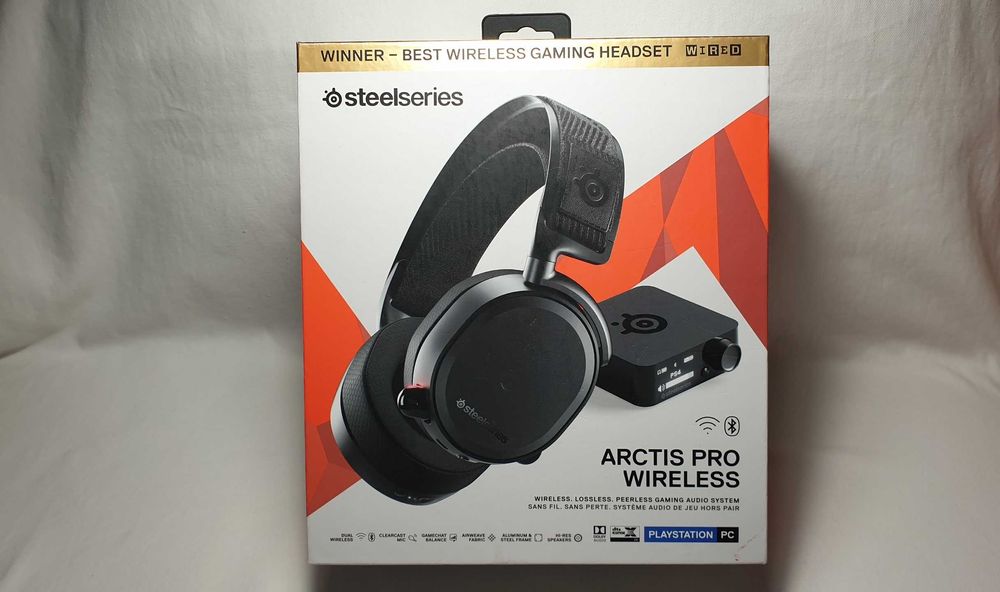 Słuchawki bezprzewodowe Steelseries Arctis Pro - NOWE.