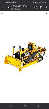Lego technic buldożer model 2w1 stan idealny