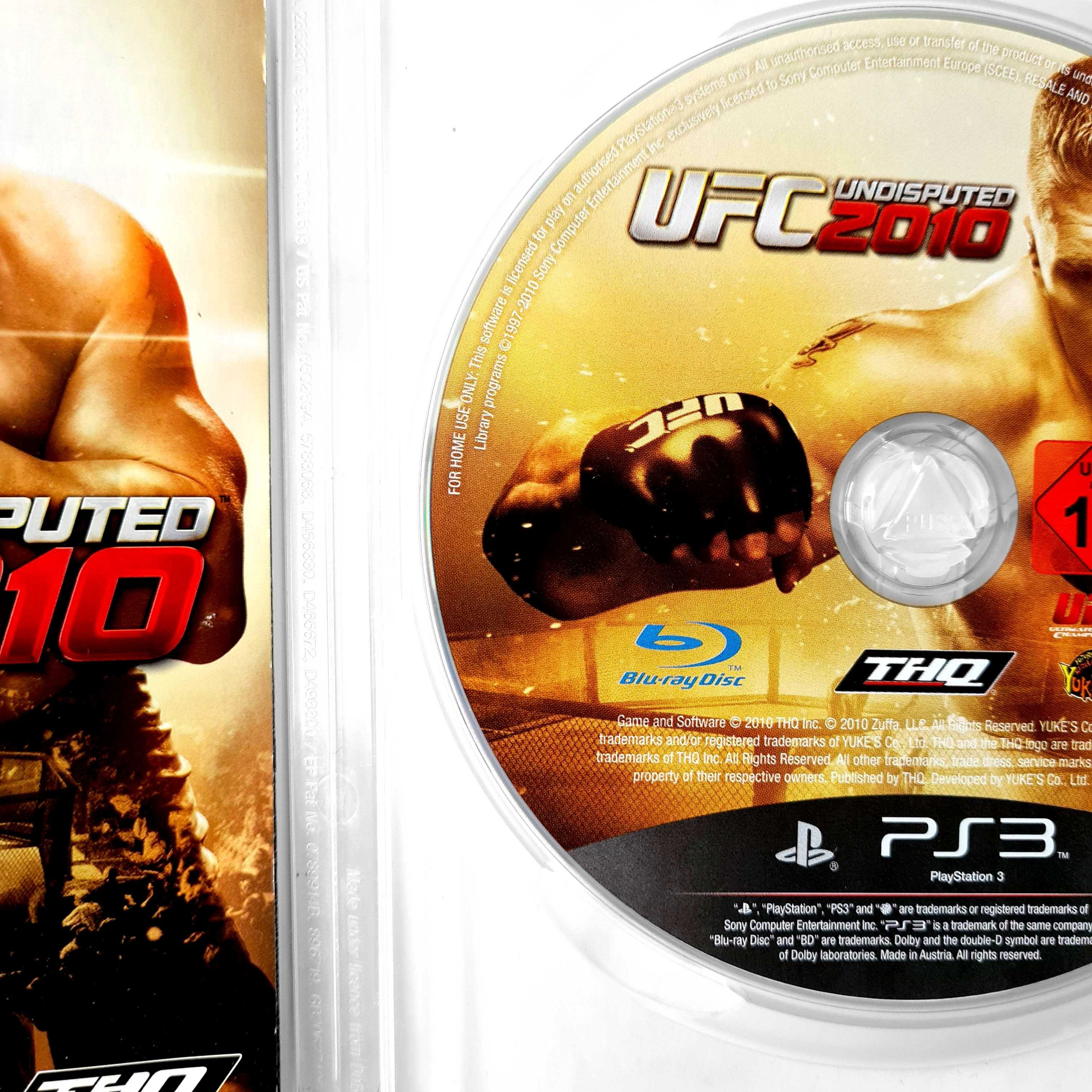 UFC Undisputed 2010 Ps3 MMA Pudełkowa