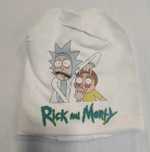 Biała jesienna czapka Rick And Morty C30