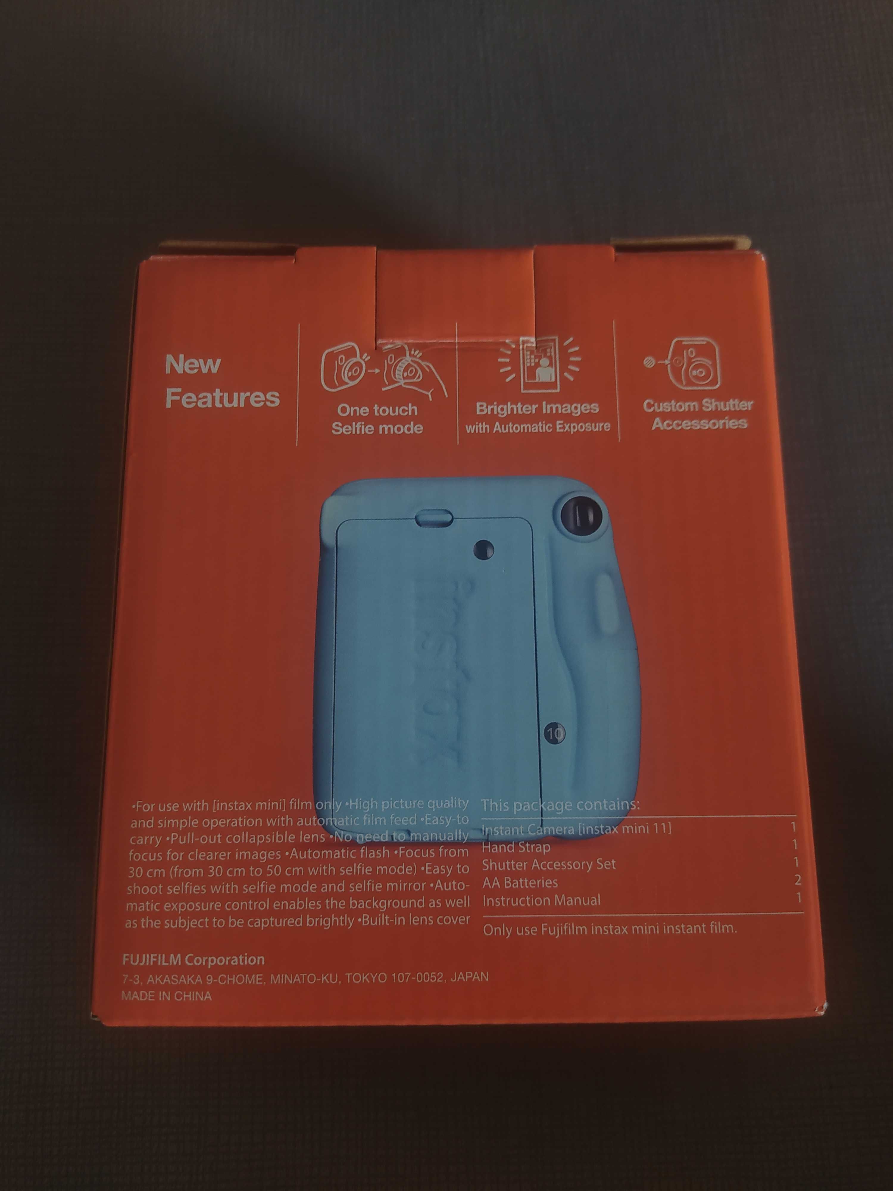 Instax mini 11 SKY BLUE Instant Camera