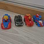 Samochodziki z super bohateami batman Spider-Man