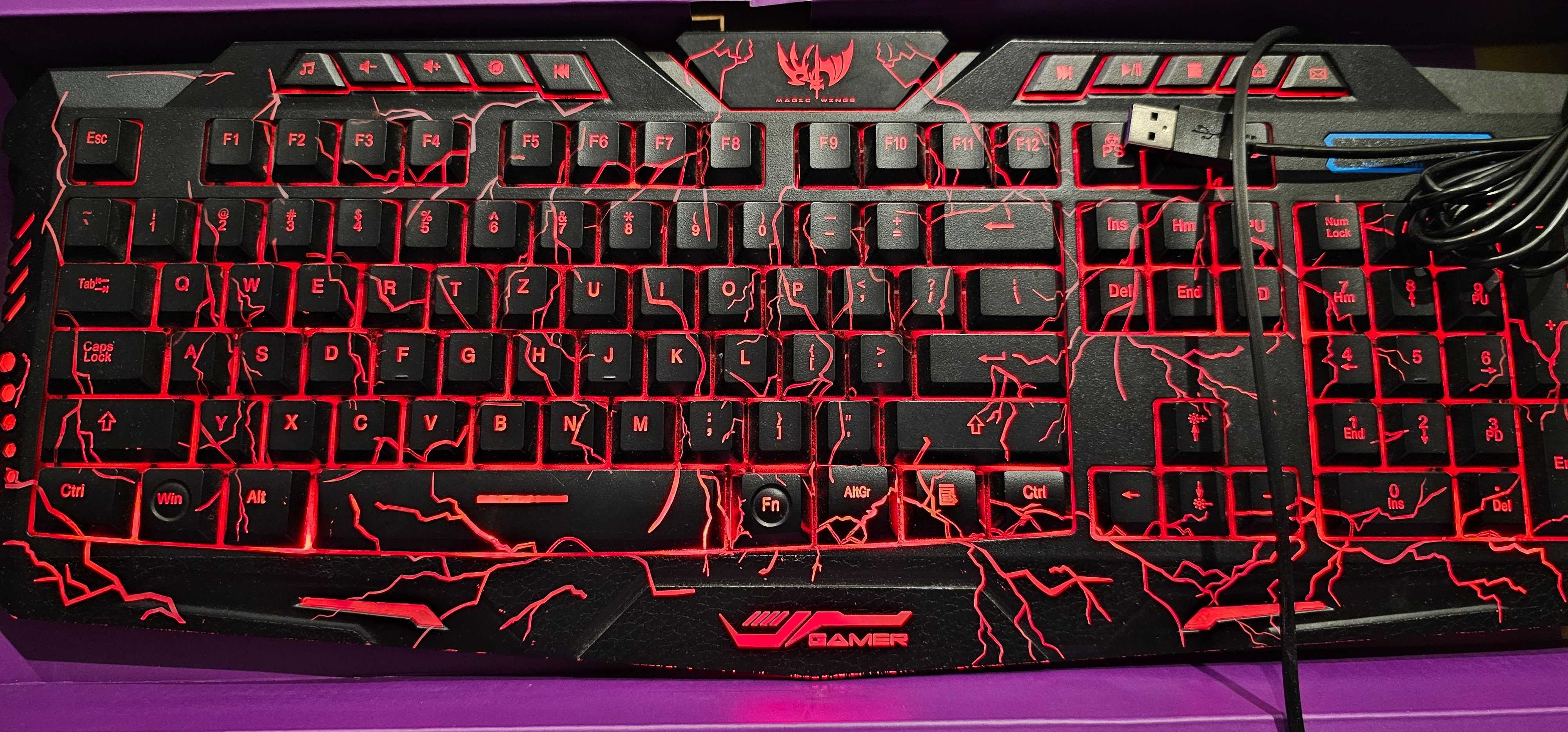 Zestaw klawiatura + mysz Cooler Master Devastator 3 Gaming