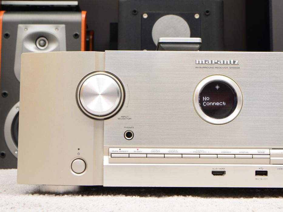 amplituner wzmacniacz do kina domowego stereo Marantz SR5009 pilot