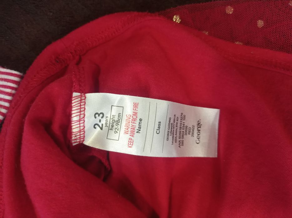 Новорічна дитяча сукня