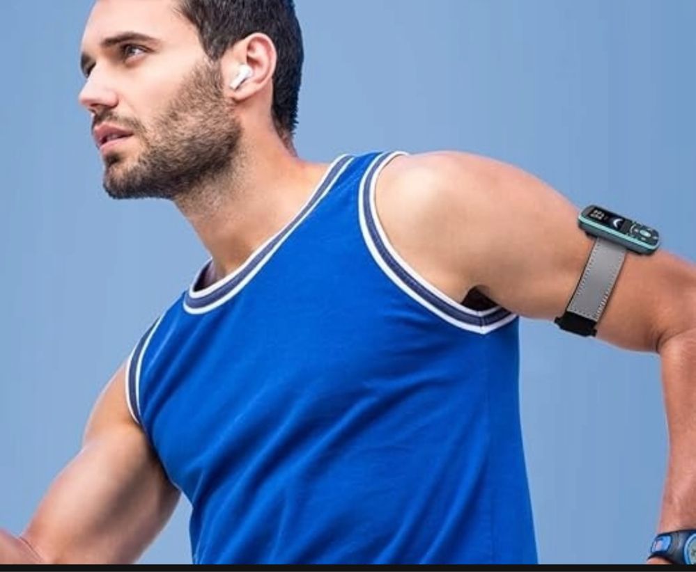 Odtwarzacz MP3 64GB Bluetooth 5.0 Słuchawki Radio Krokomierz Niebieski