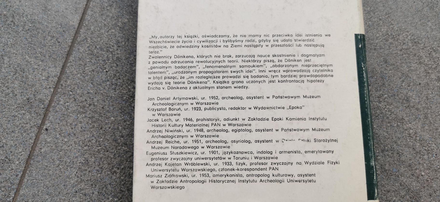 Z powrotem na ziemię. Spór o pochodzenie cywilizacji ludzkich 
Jan Dan