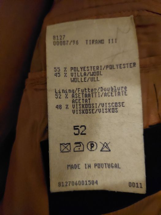 -50%Blazer Xadrez Castanho de Marca