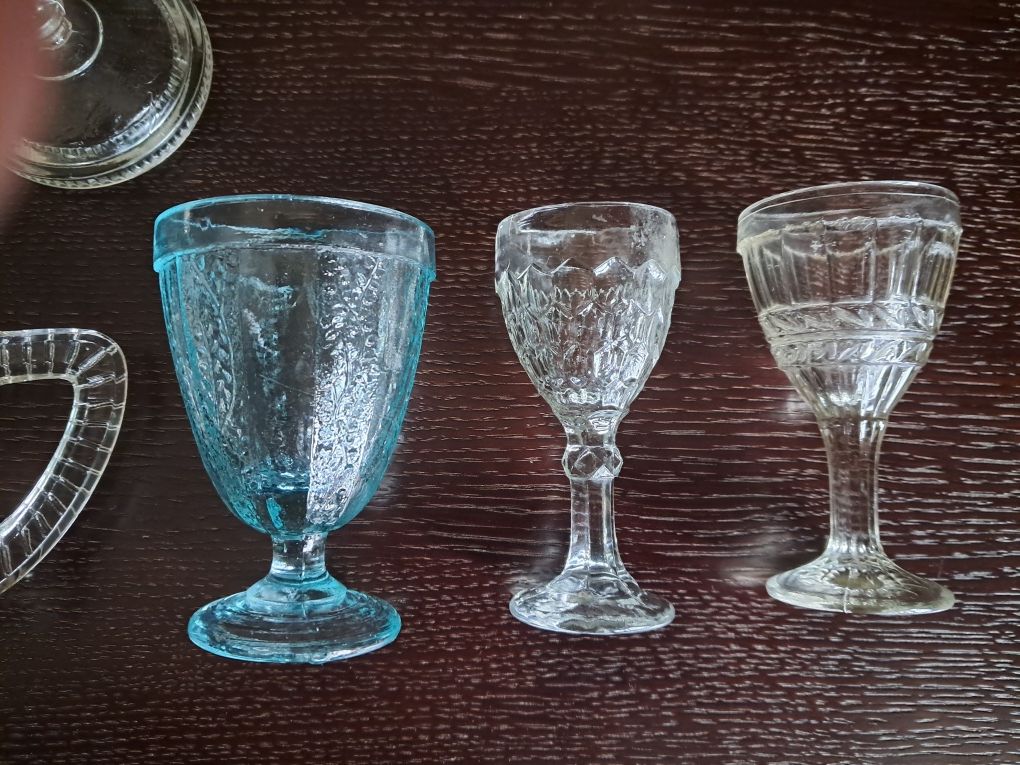 Чарки скляні та заварник