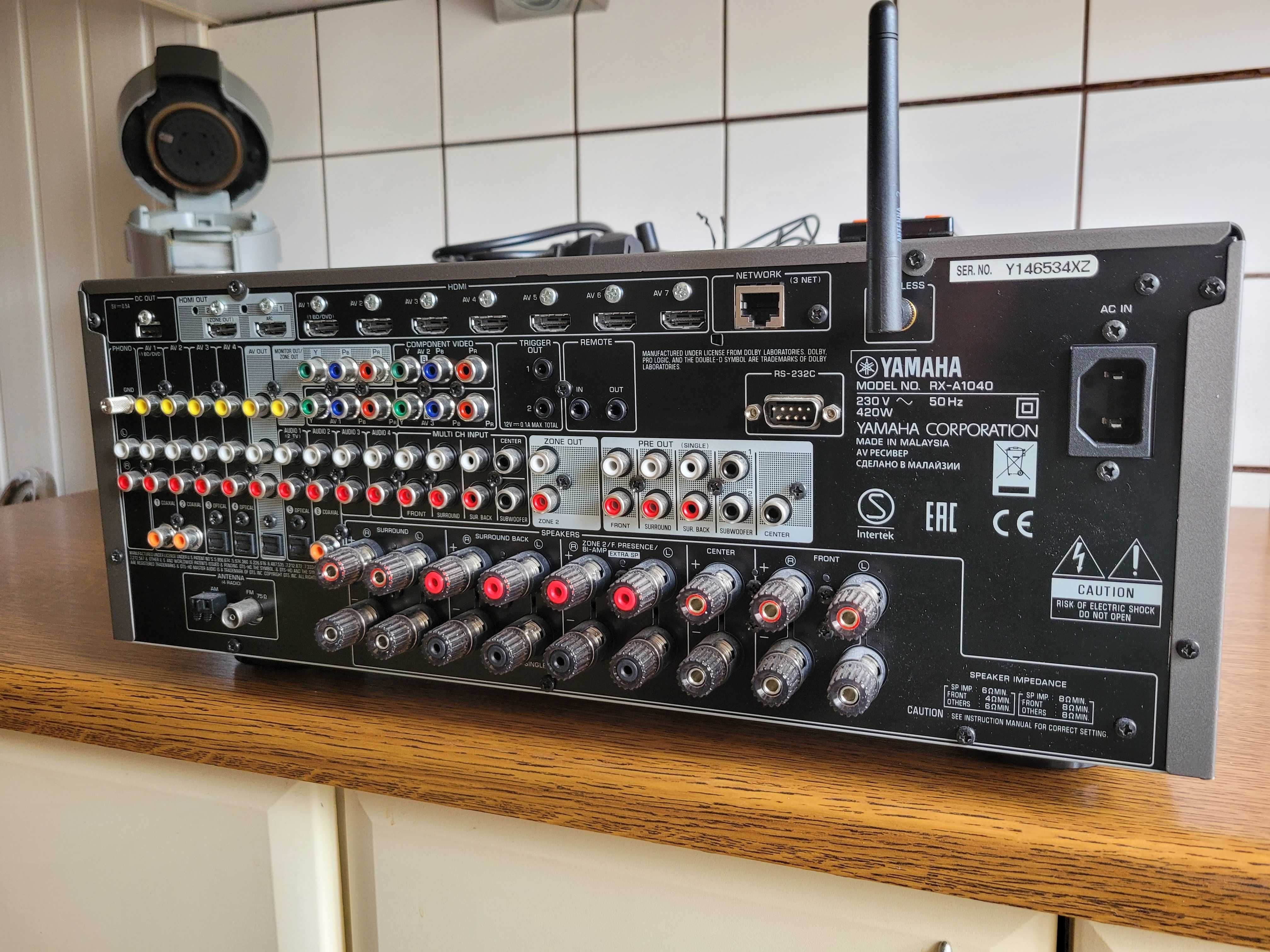 Yamaha rx-a1040 amplituner wzmacniacz