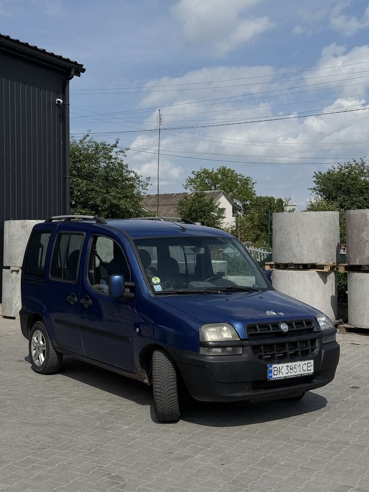 FIAT Doblo 2004р. 1.9 дизель(JTD) пасажир ориг
