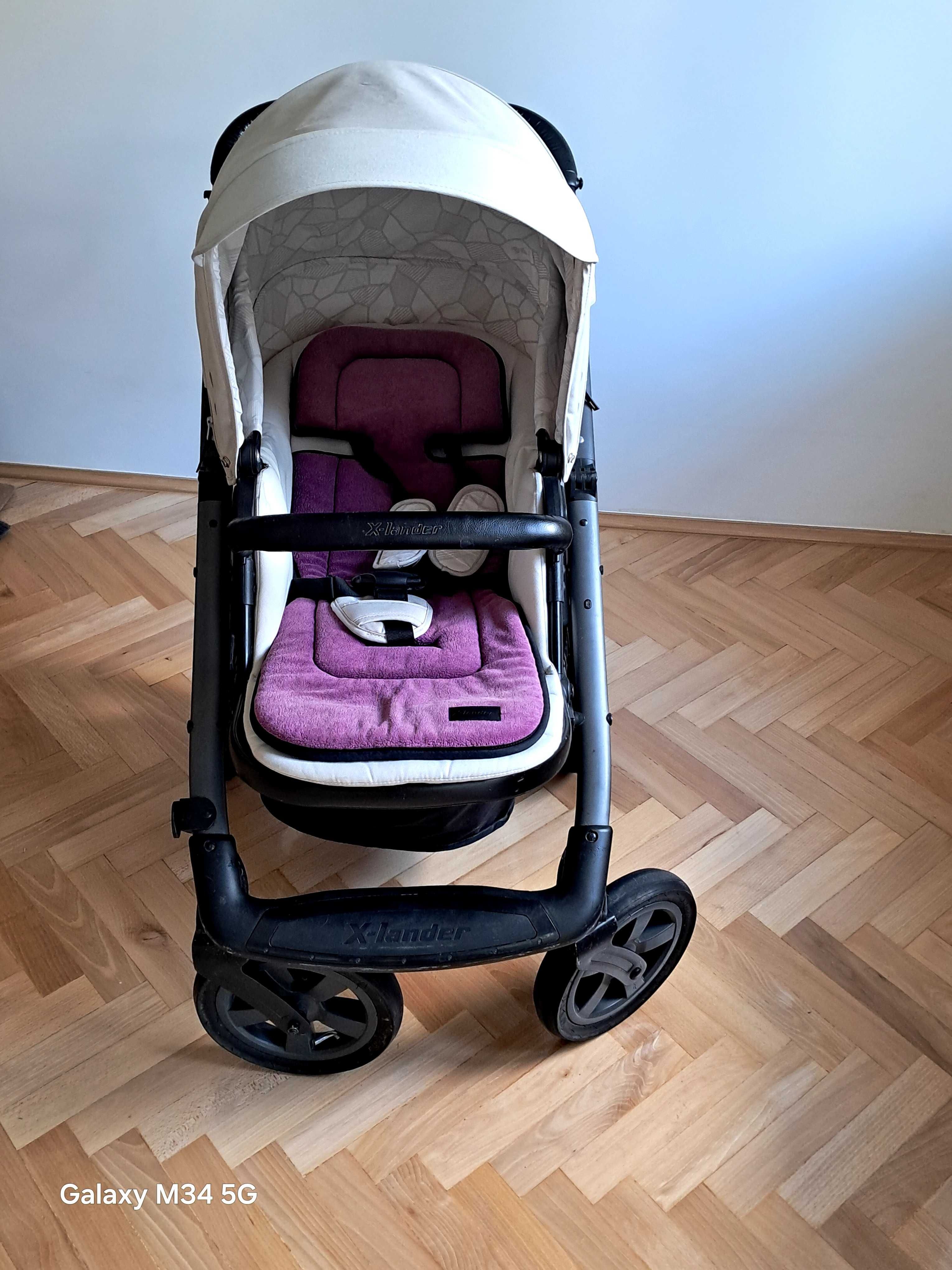 Wozek X-lander głeboki plus spacerówka
