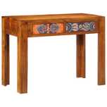 Vidaxl Biurko 100X50X75 Cm Lite Drewno Akacjowe