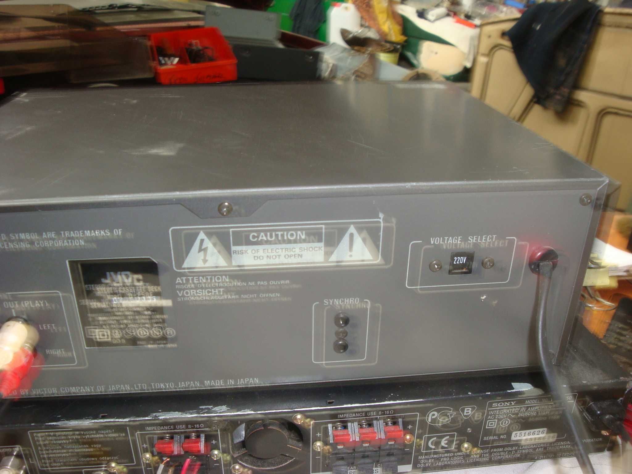 JVC deck cassetes