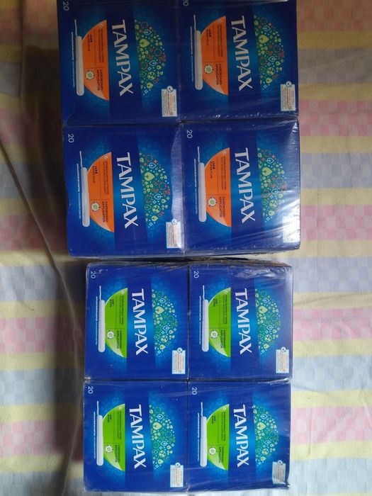 Тампони жіночі Tampax super та super plus для критичних днів