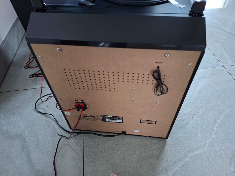 Wieża stereo Karcher KA 5300 gramofon CD/FM