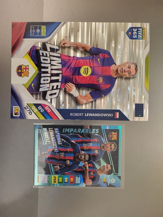 2 karty lewandowski xxl imparables