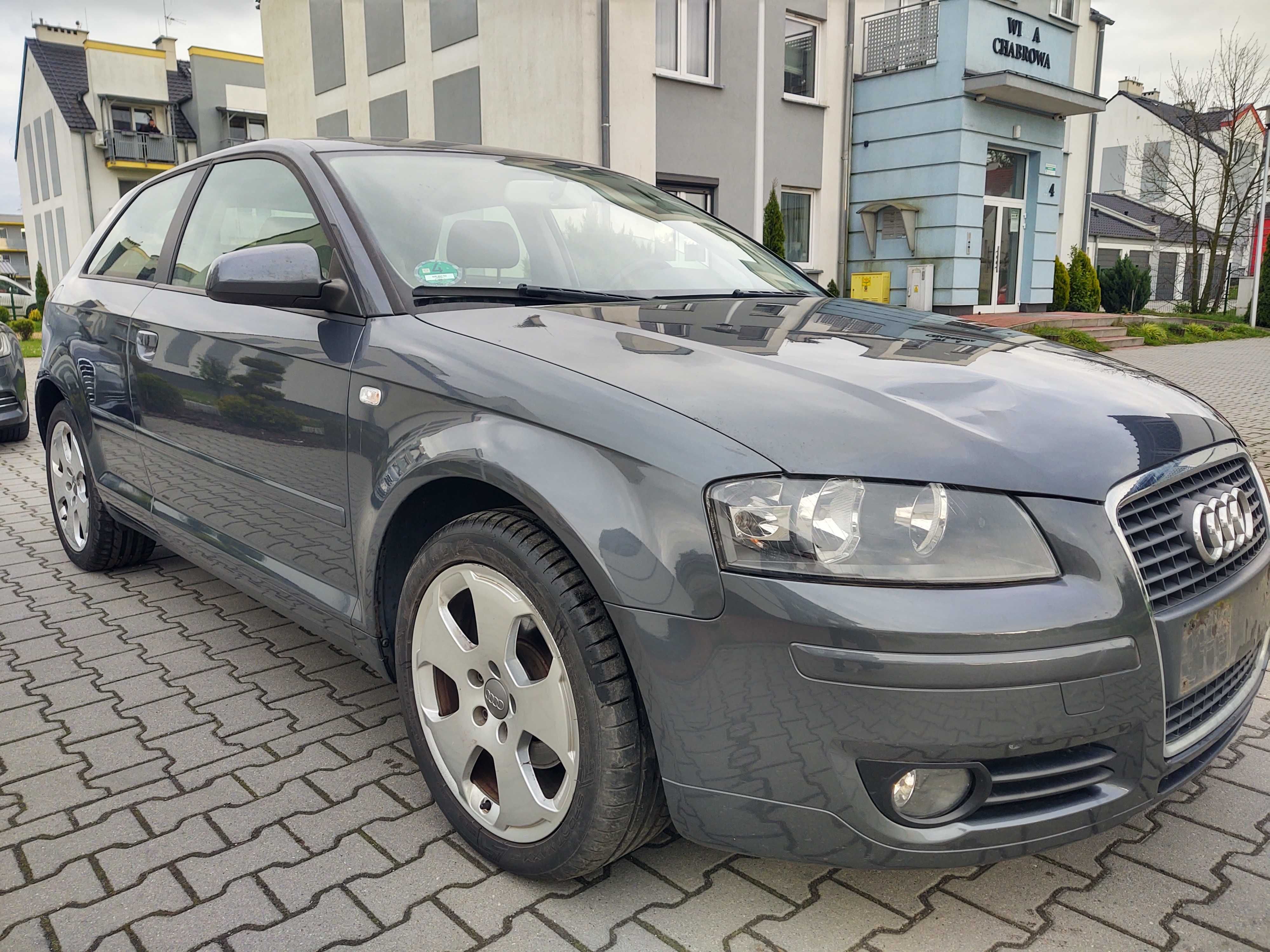 audi a3 2007r 1.6mpi 102KM alkantara tylko 185 tyś km serwis w audi