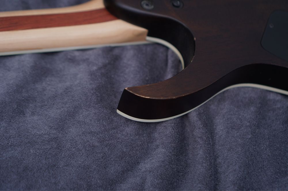 Ibanez RGIR20FE iron label EMG Walnut Flat Mahoń