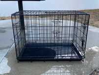 Jaula para cão - 52,5cm altura, 75cm base, 46cm largura