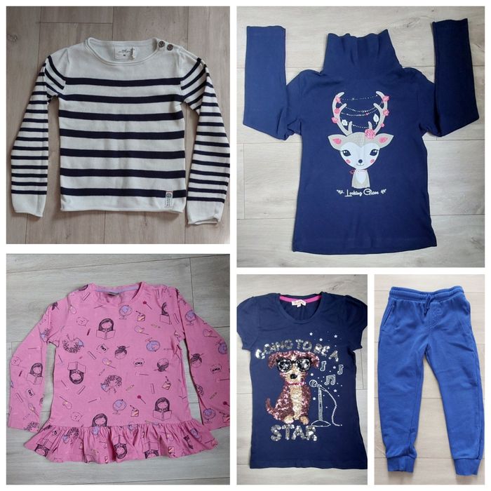 zestaw ubranek dla dzieci 6-8 lat, 122/128