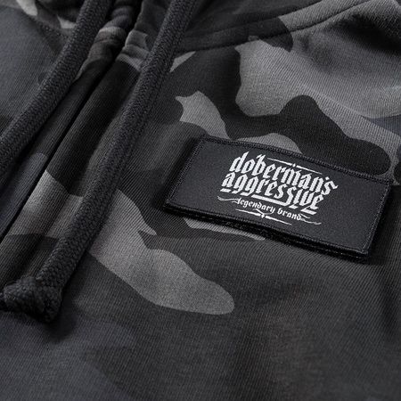 Толстовка мужская худі чоловіче Dobermans Aggressive-DIVISION
