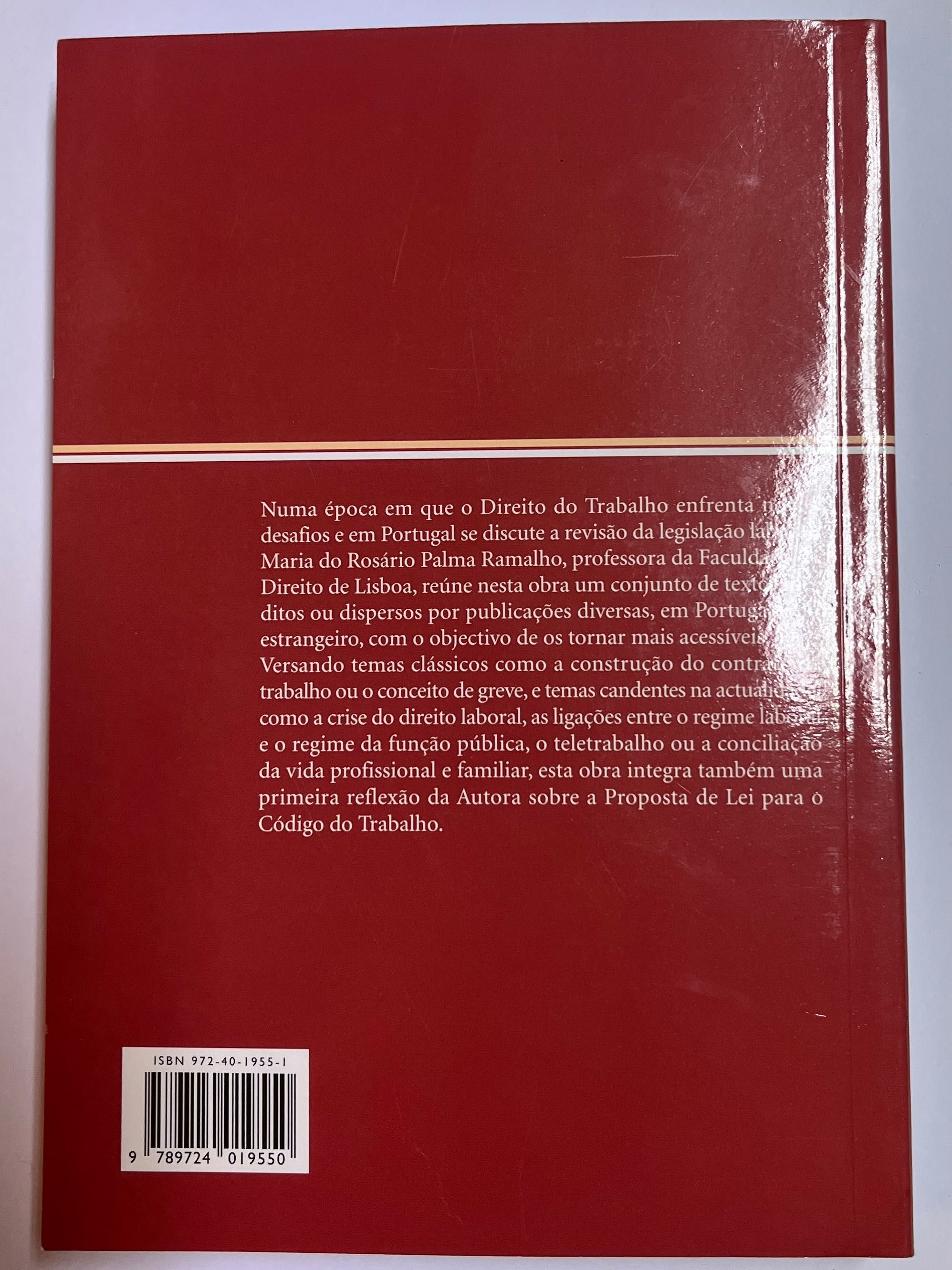 Estudos do Direito do Trabalho - Maria do Rosário Palma Ramalho