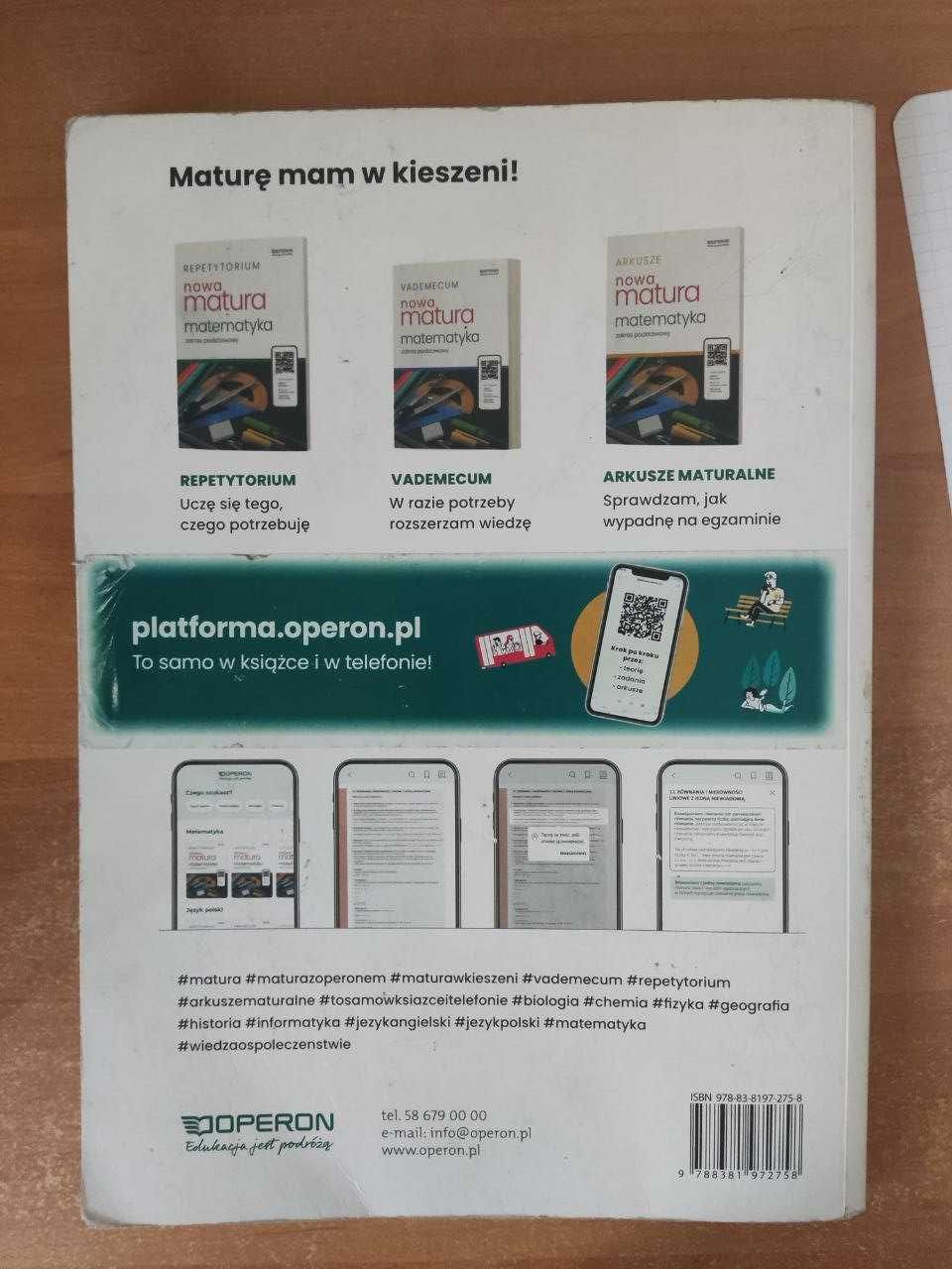 Repetytorium nowa Matura matematyka zaksres podstawowy