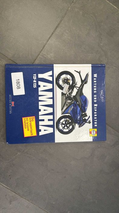 Książka Instrukcja Serwisowa Yamaha YZF-R125 [1808]