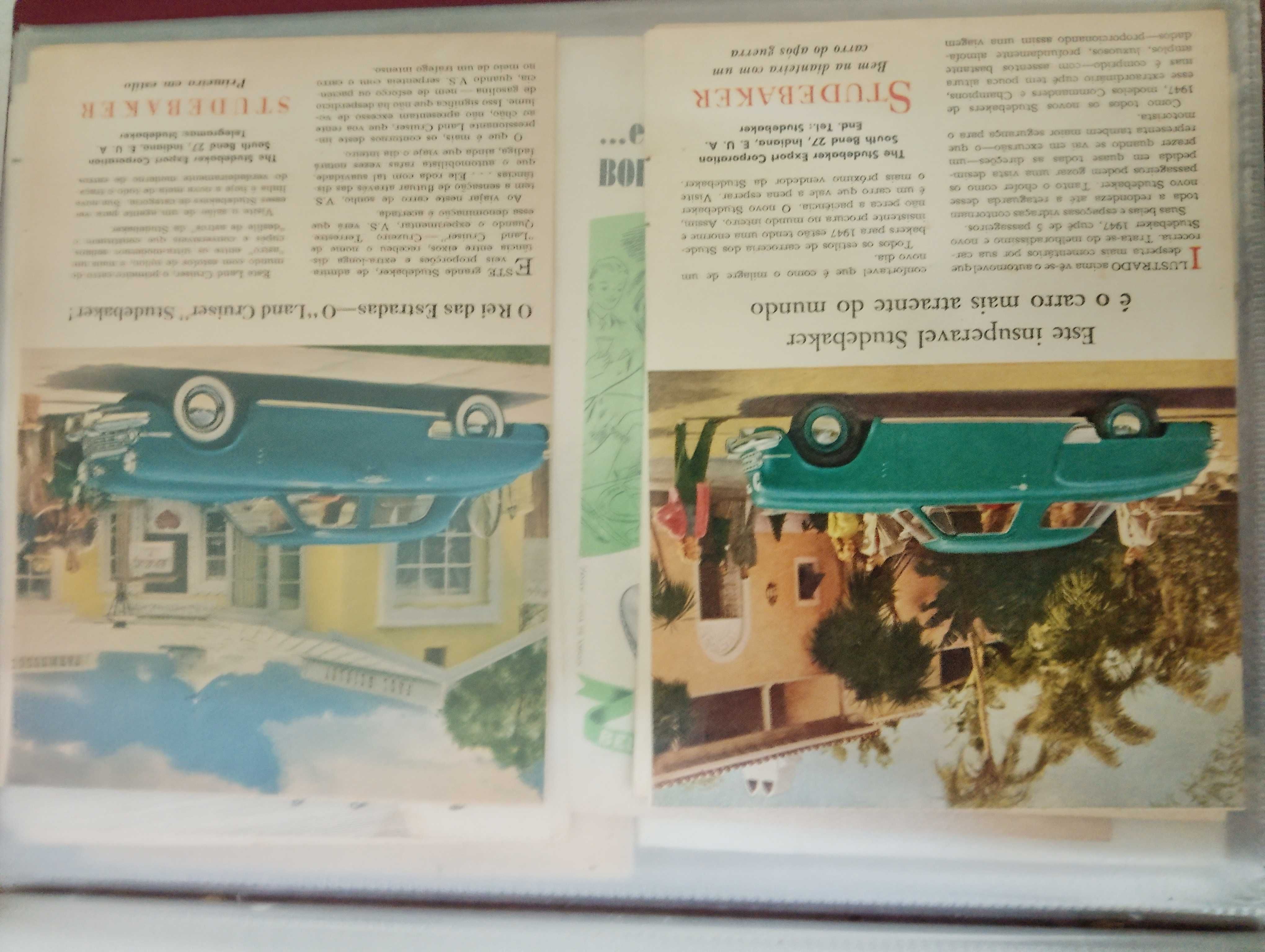 Vendo 92 recortes A5 folhas Publicidade Vintage