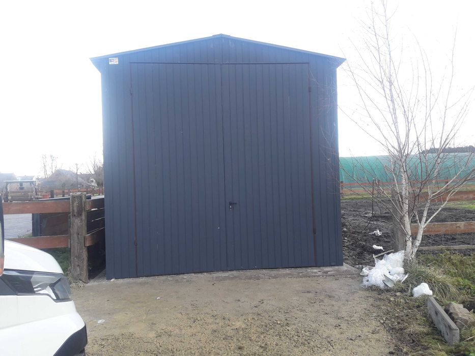 Garaż Blaszany - Wiata Blaszana , Hala Magazynowa , HALE - GRZYWSTAL