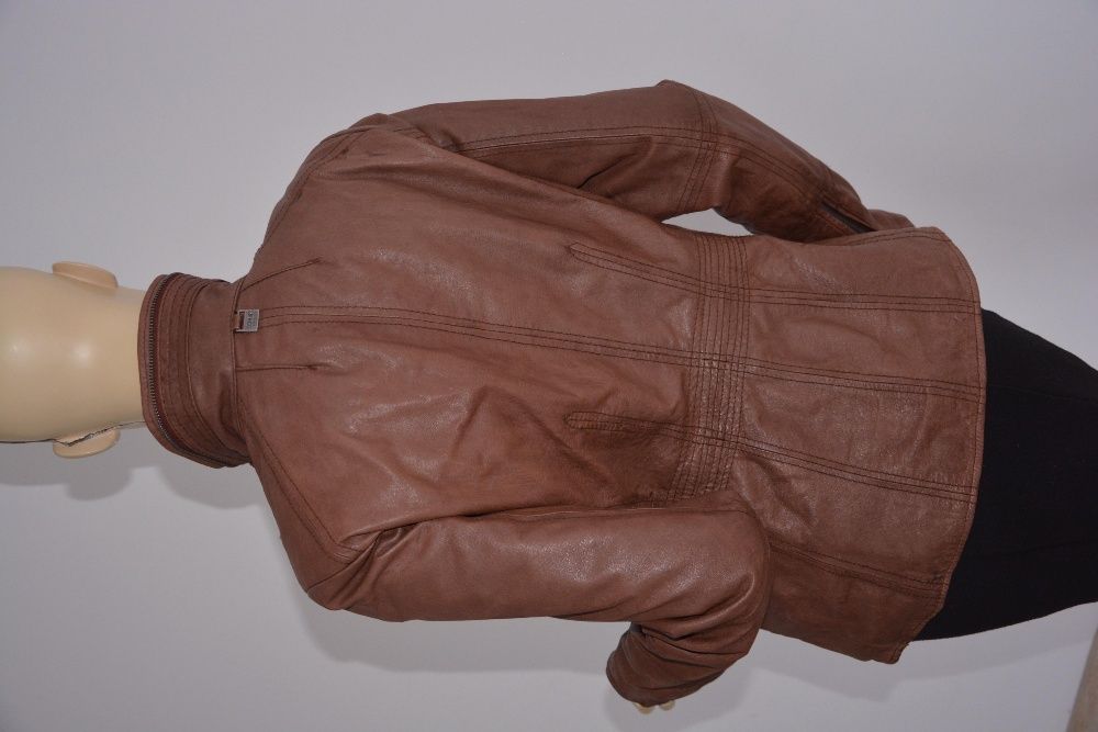 Kurtka Ochnik brązowa ocieplana damska 38 idealna na jesień